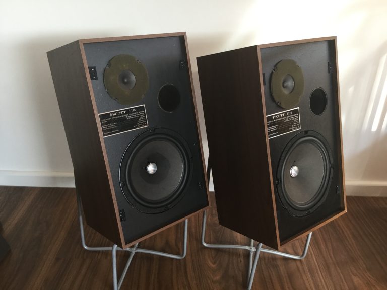 HH Scott S176 Woodcase Speakers Vintage Speaker Service © 2024